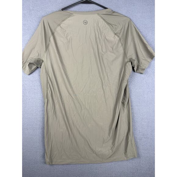 WHOOP 4.0 ANY-WEAR Compression Top Mens Large Green Short Sleeve Running Gym - Picture 8 of 9